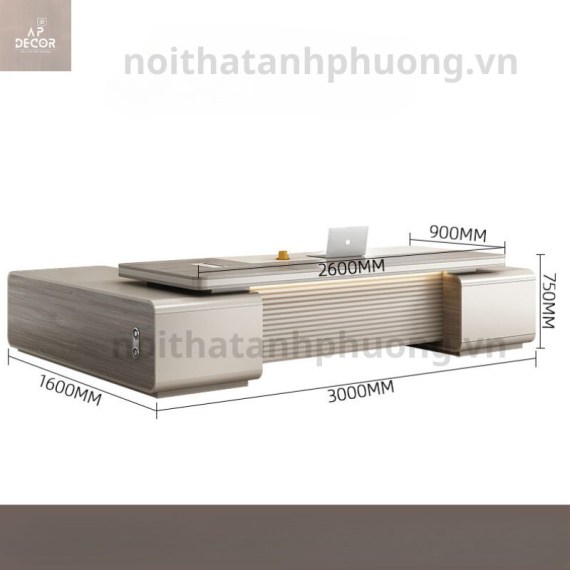 Bàn Giám Đốc Hiện Đại Chữ L Cao Cấp BGĐ01