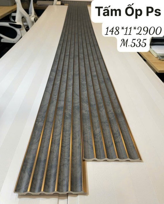 Tấm Nhựa Ốp Tường Lam Sóng PS