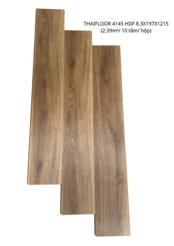 Sàn gỗ công nghiệp, thương hiệu Thai Floor, độ dày 8.3mm. Mã sản phẩm: T4145