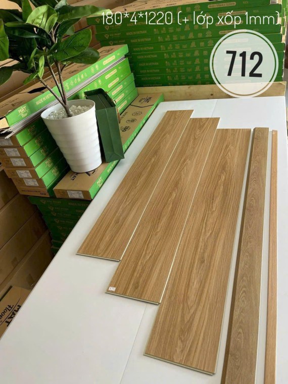 Sàn nhựa hèm khóa Hải Phát-Matfloor 4mm MS720