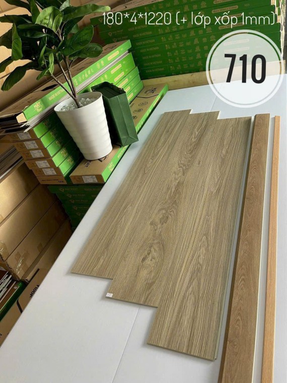 Sàn nhựa hèm khóa Hải Phát-Matfloor 4mm MS720