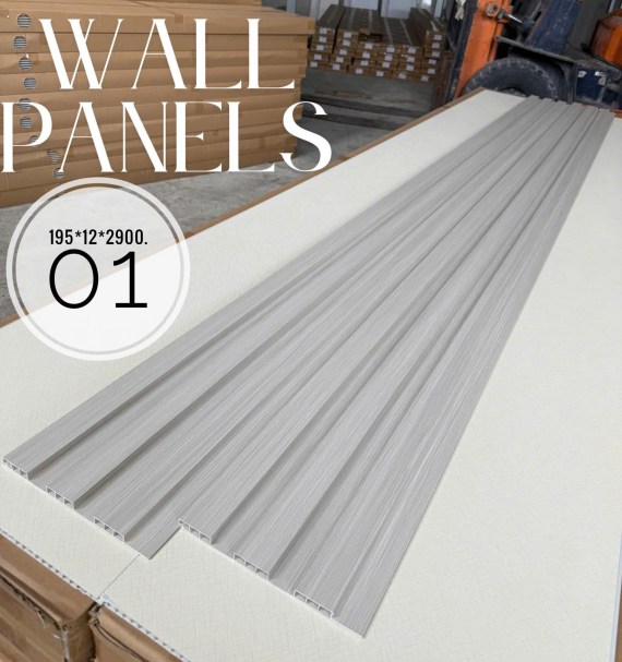 Lam nhựa 3 sóng thấp 12mm