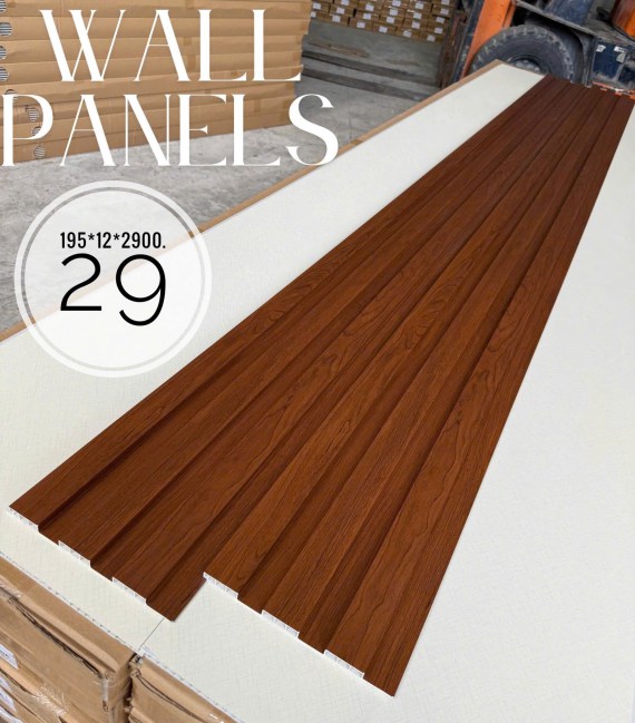 Tấm Nhựa Ốp Tường Lam 3 Sóng 12mm