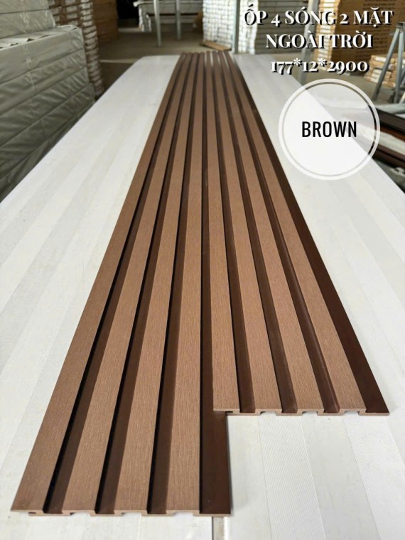 Lam 4 sóng 2 mặt tiện lợi ngoài trời 12mm