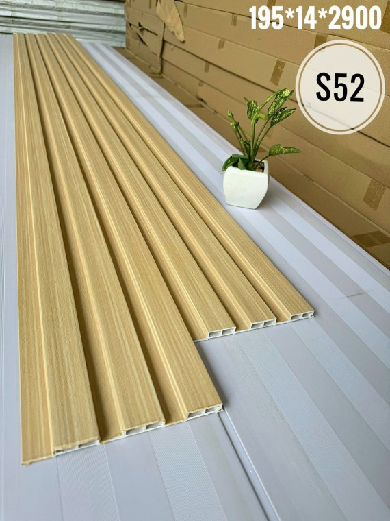 Lam nhựa giả gỗ 3 sóng 14mm