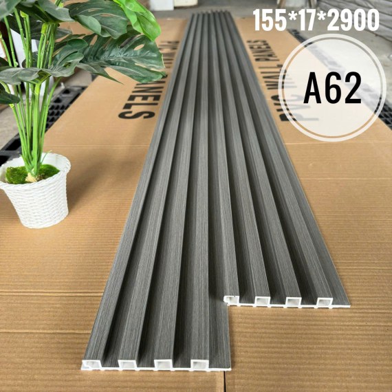 Lam nhựa ốp tường 4 sóng cao 17mm. Mã màu A62