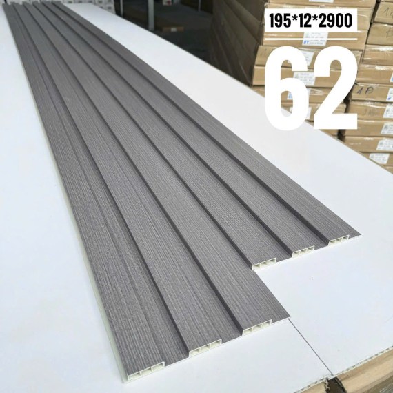 Lam nhựa giả gỗ 3 sóng thấp 12mm